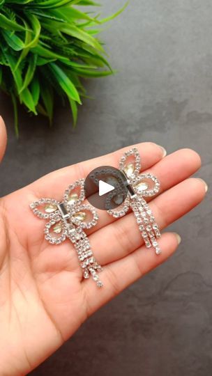 10K views · 502 reactions | diy beautiful Korean earrings 🥰❤️#diyearrings#diycrafts#creative#kundanearing#easydiyideas #viral#viralvideos #viralreels#trendingearring #trendingreels#trendingvideo#kundan#chain #stonechain #pearls#beads#earrings#koreanearrings | Easy Craftby Sania | Jyoti Nooran · Paon Ki Jutti Korean Earrings, 10k Views, Beads Earrings, Beaded Earrings, Beads, Chain, Stone, Quick Saves, Bead Earrings