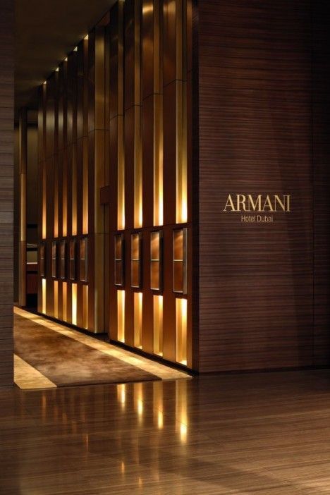 Column In Living Room, Boutique Hotel Lobby, Art Du Cuir, Armani Hotel Dubai, Armani Restaurant, Armani Hotel, Dubai Vacation, Moody Interiors, Dubai Real Estate