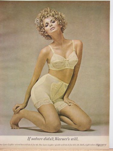 1968 Warners Vintage Lingerie, Tumblr, Panty Girdle, Wired Bra, Bullet Bra, Retro Lingerie, Vintage Nightgown, Vintage Slips, Vintage Advertisements