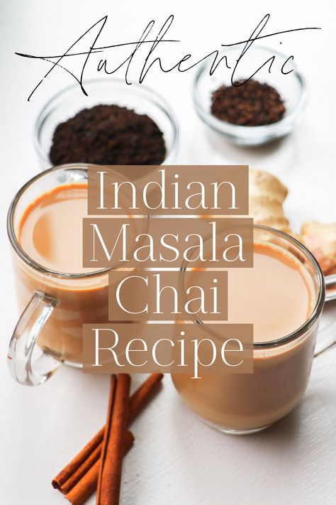 ecipes Around the World: Indian Masala Chai Authentic Chai Tea Recipe, Chai Tea Concentrate Recipe, Masala Chai Tea Recipe, Chai Concentrate Recipe, Tea Concentrate Recipe, Authentic Chai, Masala Chai Recipe, Te Chai, Masala Chai Tea