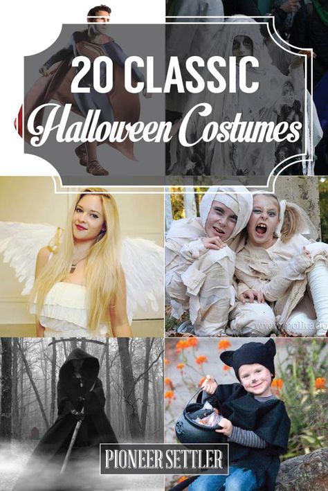 Traditional Halloween Costumes, Costumes Carnaval, Spooky Halloween Costumes, Traditional Halloween, Classic Halloween Costumes, What Is Halloween, Homesteading Diy, Monster Costumes, Holloween Costume