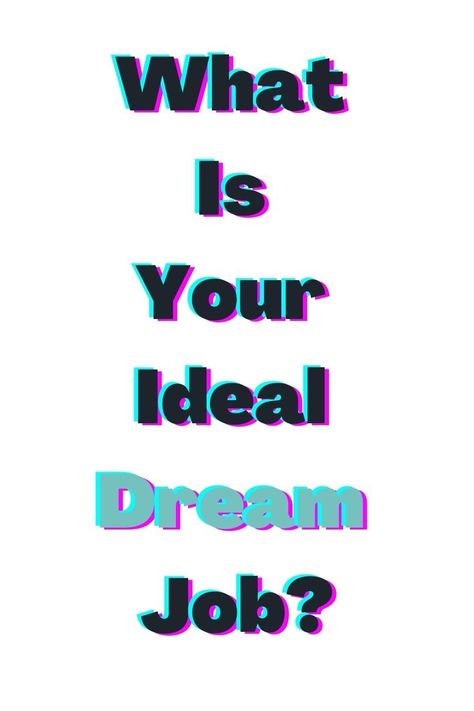 Most people are not happy with their current job. Whether it is due to bad working conditions, low pay, difficulty getting along with their boss or other coworkers, many people find themselves wanting something better or different. If you identify as one of these people, you need to figure out, What Is Your Ideal Dream Job? What Is Your Ideal Work? #Quizony #quiz #dreamjob #job #idealjob What Job Should I Have Quiz, Creative Jobs Career Ideas, Dream Job Quiz, Job Quiz, Job Test, My Future Job, Dream Jobs, Creative Jobs, Affirmations For Happiness