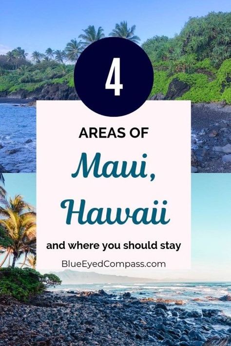 Where to stay in Maui, Hawaii based on your preferred travel style | Blue Eyed Compass    #wheretostayinmaui #maui #mauihawaii Maui Vacation Outfits, Maui Hawaii Beaches, Spring Travel Destinations, Summer Travel Destinations, Winter Travel Destinations, Vacation Clothes, Hawaii Maui, Beach Weekend, Spring Travel