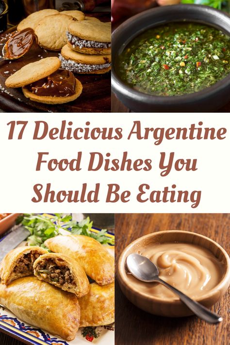 The world knows Argentina for their wine, but their food is fame-worthy in its own right too. You'll agree after you try these amazing Argentine food dishes. Latin American Dishes, Argentina Dinner Recipes, Argentina Vegetable Recipes, Argentine Food Recipes, Argentina Food Appetizers, Argentina Food Traditional, Uruguay Food Recipes, Easy Argentina Recipes, Argentina Recipes Authentic