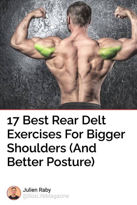 Training your rear deltoids is more important than you might think. I'll show you how strengthening these muscles can make your shoulders healthier and more stable. Anterior Deltoid Exercises, Rear Deltoid Exercises Dumbell, Deltoid Workout Men, Posterior Deltoid Exercises, Rear Shoulder Workout, Rear Deltoid Exercises, Deltoid Exercises, Delt Exercises, Delts Workout