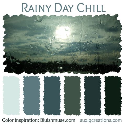 Rain Colour Palette, Color Palette Rain, Rainy Color Palette, Rain Color Palette, Interior Paint Colors Schemes, Colors Of Fire, Color Symbolism, Hex Color Palette, Paint Color Schemes