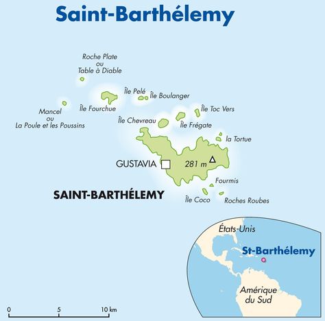 Saint Martin, Map, France