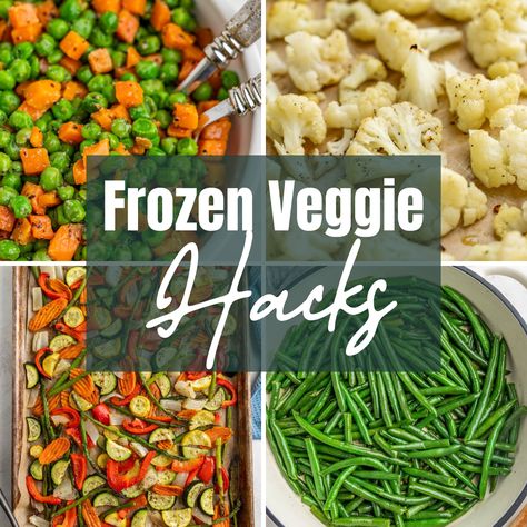 Easy Frozen Vegetable Side Dishes, Side Dishes That Can Be Frozen, Dress Up Frozen Vegetables, Frozen Veggie Recipes Side Dishes, Steamed Frozen Vegetables, What To Do With Frozen Vegetables, Frozen Veg Recipes, Side Dishes With Frozen Vegetables, Make Frozen Veggies Taste Better