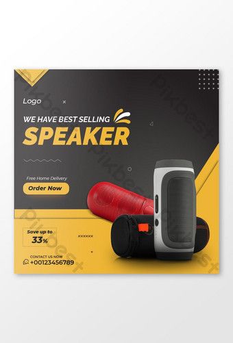 Sell a Speaker Social Media Post Template#pikbest#templates Speaker Advertising Design, Product Selling Poster, Social Media Infographic Design, Product Post Design, Product Social Media Post, Instagram Story Ads, Product Post, Website Banner Design, Picture Editing Apps