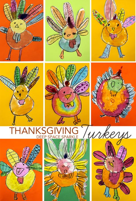 Draw A Turkey, Thanksgiving Arts And Crafts, Thanksgiving Art Projects, Turkey Drawing, Thanksgiving Turkeys, Thanksgiving Kindergarten, Thanksgiving School, First Grade Art, Turkey Art