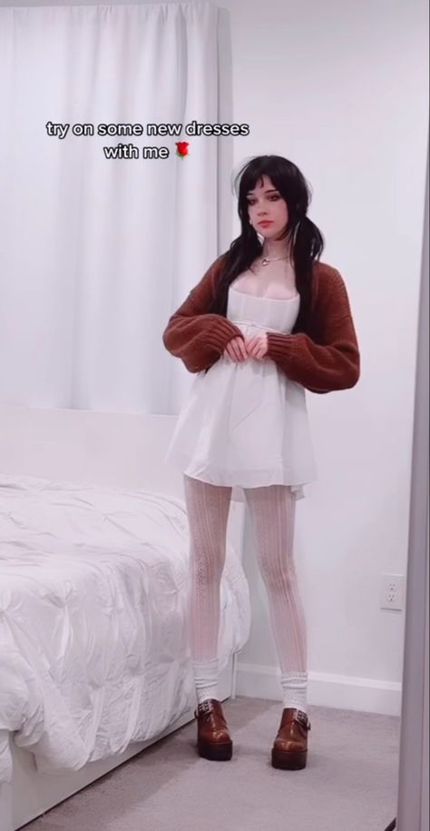 Nora Fawn Style, Norafawn Outfits, Nora Fawn Outfits, Nora Fawn, East Asian Fashion, Desired Body, Cute Cosplay, Tights Outfit, Swaggy Outfits