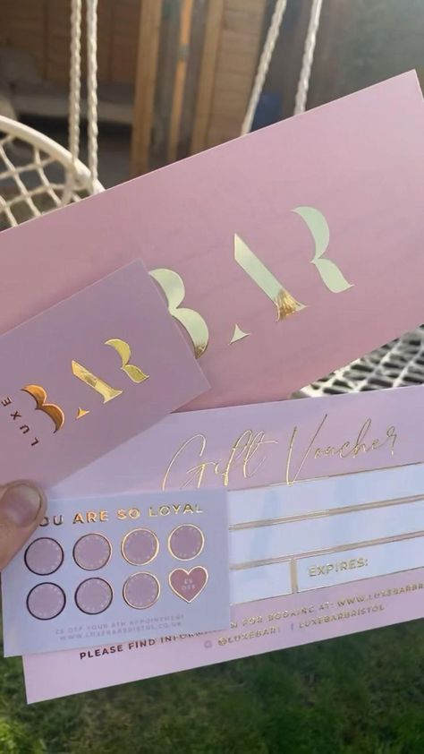 Beauty Bar Ideas, Business Cards Beauty, Gift Voucher Design, Nail Salon Interior, Beauty Room Salon, Esthetician Room Decor, Voucher Design, Salon Suites Decor, Esthetician Room