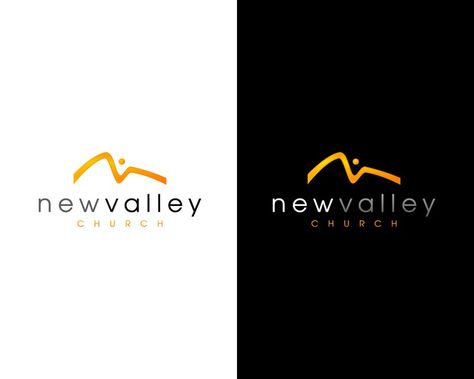 Logos, Valley Logo, Church Logo Design, Church Branding, Logo Desing, Church Logo, Professional Logo, Logo Design Contest, Logo Maker