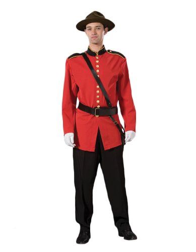 Mens Deluxe Canadian Mountie Uniform Costume XXLarge *** Continue to the product at the image link. Canadian Mountie, Creative Halloween Costumes Diy, Star Trek Show, Pirate Accessories, Uniform Costume, Teen Shows, Superman Man Of Steel, Diy Tees, National Costume