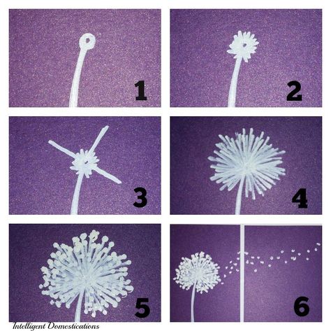 How To Make Blowing Dandelion Canvas Art | Intelligent Domestications Window Art Diy, Song Painting, Blowing Dandelion, Diy Canvas Art Easy, Dandelion Painting, Dandelion Art, Simple Canvas Paintings, Canvas Painting Tutorials, Cute Canvas Paintings