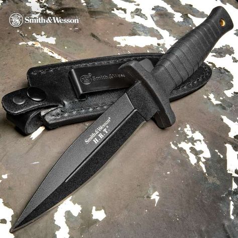 Boot Knife, Smith N Wesson, Great Knife, The Smith, Work Gear, Rescue Team, Tactical Boots, Fixed Blade Knife, Leather Boot