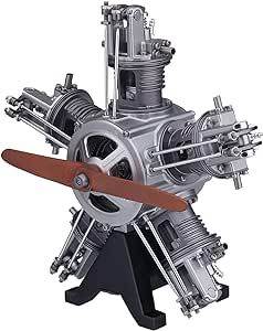 Mini Engine, Stirling Engine, Radial Engine, Steam Science, Steam Turbine, Aircraft Engine, Engineering Gifts, Model Building Kits, Model Aircraft