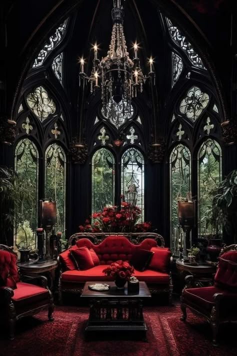 Gothic Home Interior, Gothic Fireplace, Gothic Style Home, Gothic Living Room, Gothic Room, Gothic Interior, Victorian Gothic Style, Furniture Design Sketches, Victorian Home Decor