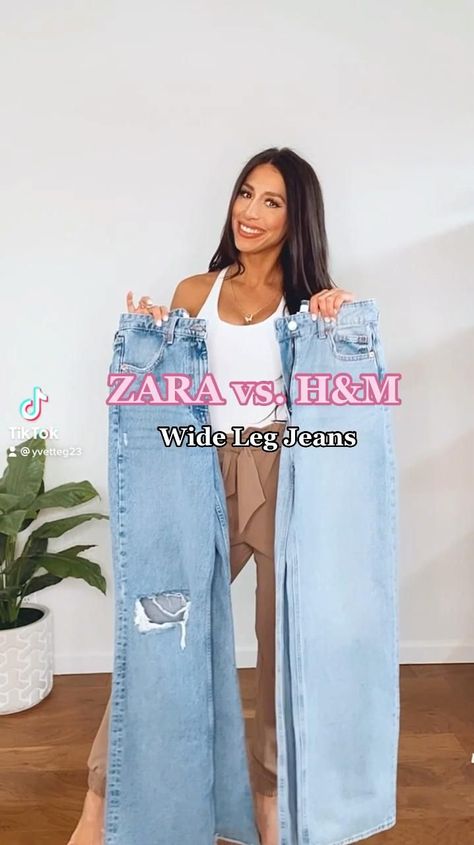 Outfits With Wide Leg Jeans, Wide Jeans Outfit, Wide Leg Jeans Outfit Summer, Wide Leg Jeans Outfits, Wide Leg Outfit, Style Wide Leg Jeans, Fashion Style Outfits, Wide Leg Jeans Outfit, Legs Outfit