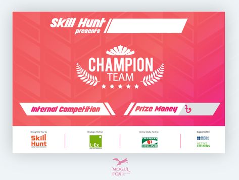 Blank PVC Board Design for Champion Team by Mogul Fox Prize Board, Pvc Board, Board Design, Flat Design, Banner Design, Global Community, Art Work, Creative Professional, Fox