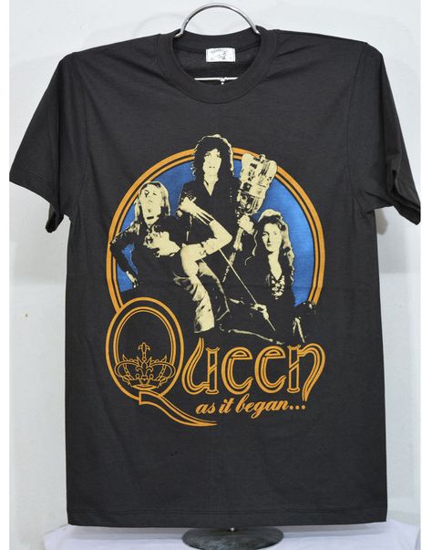 QUEEN T-Shirt FREDDIE MERCURY Rock band black unisex tee mens size S M L XL | Clothing, Shoes & Accessories, Men's Clothing, T-Shirts | eBay! Xerox Art, Band Clothes, Camisa Rock, Queen Rock Band, Mercury Black, Neo Grunge, Vintage Band T Shirts, Tokyo Street Fashion, T Shirt World