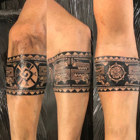 #bandtattoo #band #blacktattoo #mayantattoo #mayadesign #tattoo #tatuajes #mentattoo #armtattoo #braclettattoo Tattoo Ideas Aztec Mexican, Mayan Geometric Tattoo, Mexican Arm Band Tattoo, Mayan Band Tattoo, Mexican Armband Tattoo, Aztec Symbol Tattoo, Aztec Tattoos Sleeve Mexican Style, Aztec Tribe Tattoo, Mexican Trible Tattoos