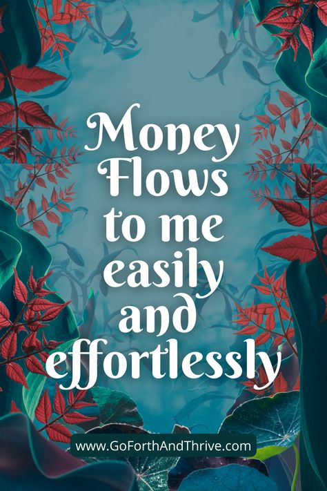 Money Flows To Me, Affirmations For Wealth, Money Pictures, Wealth Dna, Success Affirmations, Morning Affirmations, Attract Money, Manifesting Money, Manifest Money