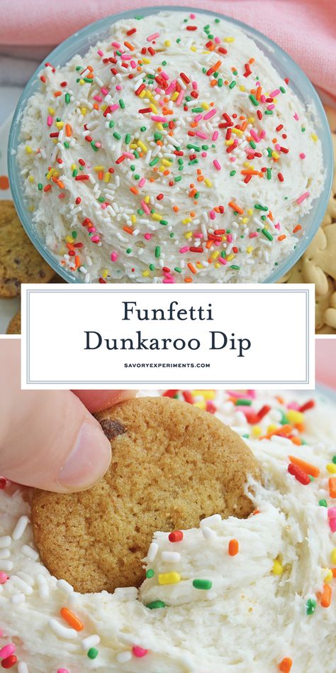 Funfetti Dip 3 Ingredients, Fingertips Dip, Easy Dessert Dips 3 Ingredients, Confetti Dip Recipe, Easy Dip Recipes 3 Ingredients, Easy Dips 3 Ingredients, Icing Dip, Funfetti Cake Batter Dip, Funfetti Dip Recipe