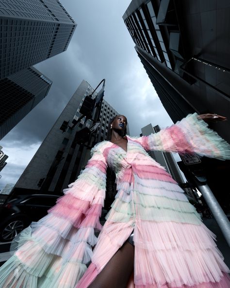 fly like an angel⚡️ photographer: @joycevisuals makeup: @sunamyles_mua styling: @kaitlusk Editorial Jewelry, City Shoot, Jewelry Colorful, Jewelry Editorial, Editorial Shoot, Fashion Editorial, An Angel, Editorial Fashion, Veil