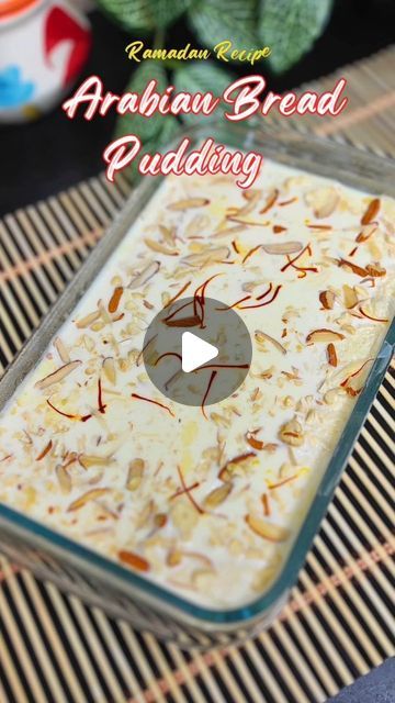 Arabian Delight Cake, Arabian Sweets Arabic Dessert, Arabian Pudding Recipe, Arabian Desserts Recipes, Ramadan Sweets Arabic Dessert, Eid Recipes Desserts, Arabian Pudding, Arabic Dessert Recipes, Arabian Dessert