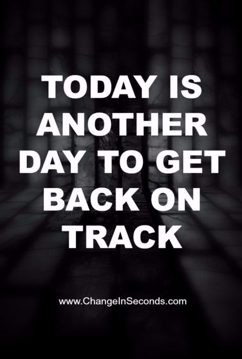 Workout Man, Get Back On Track, Fitness Motivation Quotes, Back On Track, Another Day, Fitness Quotes, Get Back, Fat Loss, Fitness Tips