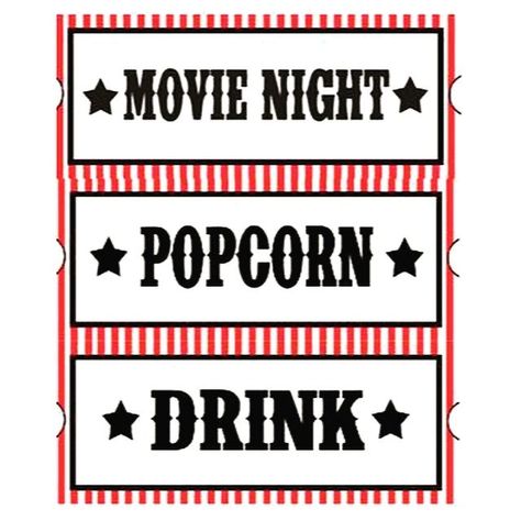 Kids Movie Party, Movie Theater Party, Deco Cinema, Cinema Party, Movie Theater Decor, Vacation Bible School Themes, Movie Night Popcorn, Movie Night Birthday Party, Movie Birthday Party