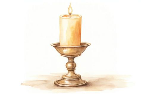 Vintage candle holder spirituality candlestick lighting. AI generated Image by rawpixel. | free image by rawpixel.com / in Vintage Candle Holder, Candle Images, Watercolor Vintage, Image Paper, Vintage Candle, Vintage Candlesticks, Vintage Candle Holders, Vintage Candles, Royalty Free Photos