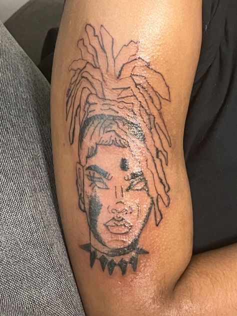 tattoo ; african tattoo; female tattoo ; birthmark : self portrait: loc tattoo Woman With Locs Tattoo, Locs Tattoo, African Tattoo, Female Tattoo, Locs, Tattoos For Women, Tatting, Tattoos