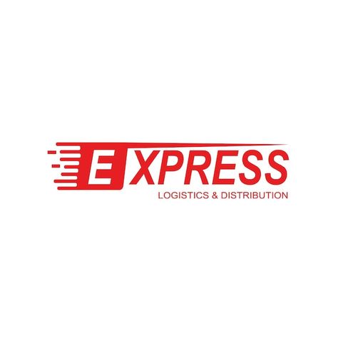 Express Logo Design, Logo Desing, Express Logo, Logo Illustration, 로고 디자인, Logo Designs, Media Design, Social Media Design, Logo Templates