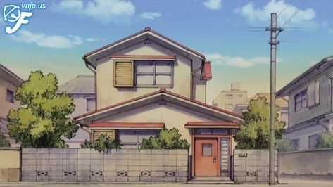 Doraemon House Painting, Nobita House Painting, Doremon House Painting, Doremon House Drawing, Doraemon House Wallpaper, Japan House Sketch, Doraemon House Drawing, Nobita House Drawing, Anime House Drawing