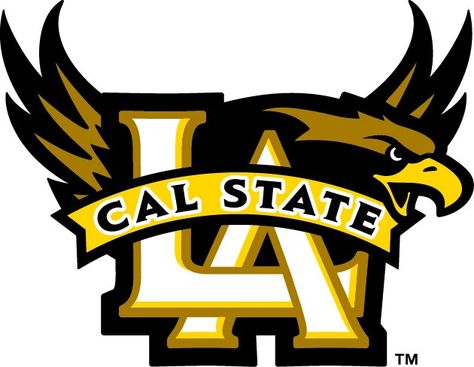 Cal State LA Golden Eagles Cal State La, Los Angeles Logo, Vision Board Pics, Football Usa, California State University, Cal State, Golden Eagles, University Logo, College Logo