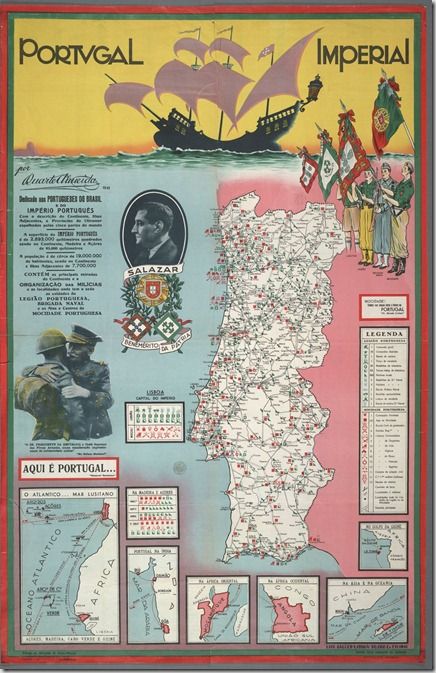 Portuguese colonial empire poster Portuguese Royal Family, Portuguese Language Learning, Portuguese Empire, History Of Portugal, Ericeira Portugal, Vintage Road Trip, Portugal Map, Old Scool, Braga Portugal