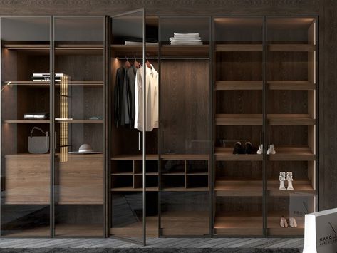 Download the catalogue and request prices of Trend By bt45, custom wood and glass wardrobe Modern Wardrobe Doors, Wood Wardrobe Design, Modern Wardrobe Design Sliding Doors, Wardrobe Design Bedroom Modern, Wardrobe Shutter Design, Wardrobe Internal Design, Modern Wardrobe Design, Wardrobe Laminate Design, Glass Wardrobe