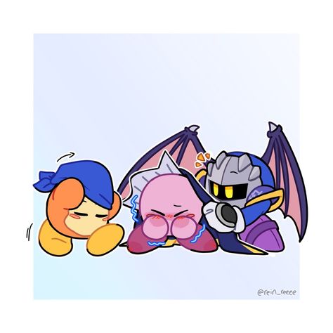 Kirby Nintendo, Kirby Games, Kirby Character, Meta Knight, Kirby Art, Nintendo Art, Knight In Shining Armor, Lovely Creatures, Cute Pokemon Wallpaper