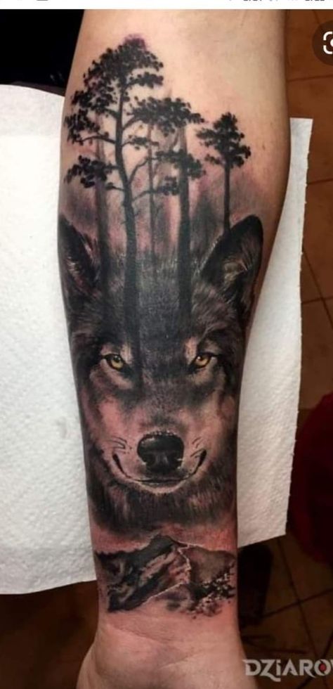 Grey Wolf Tattoo, Black And Grey Tattoos Sleeve, Wolf Tattoos Men, Quarter Sleeve Tattoos, Japanese Tattoo Symbols, Lion Tattoo Sleeves, Wolf Tattoo Sleeve, Black And Grey Tattoo, Neck Tattoo For Guys