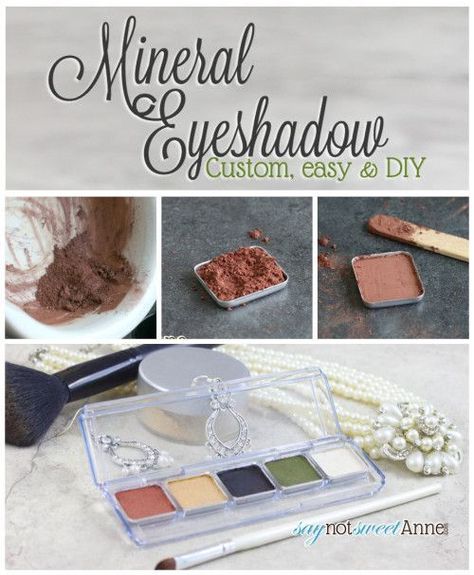 Diy Mineral Makeup, Diy Eyeshadow, Coffee Facial, Makeup Recipes, Homemade Makeup, Glowing Radiant Skin, Diy Kosmetik, Homemade Lotion, Home Remedies For Hair