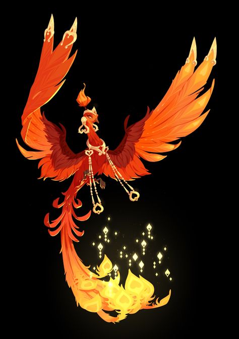 Fire Phoenix Art, Phoenix Concept Art, Bird Concept Art, Phoenix Character Design, Phoenix Oc, Phoenix Drawing, Phoenix Images, Art Muse, Mythical Birds