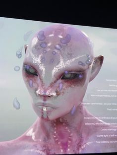 Unique Alien Design, Extraterrestrial Aesthetic, Alien Eyes, Conjoined Twins, Alien Face, Alien Character, Mermaid Aesthetic, Alien Concept, Spaceship Art