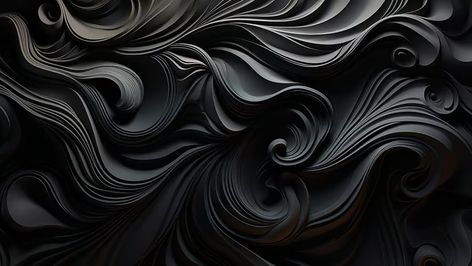 Abstract monochromatic black waves wallpaper Ultra HD 4K background for Desktop and Phone free download Monochrome Wallpaper Desktop, Screen Wallpaper For Laptop, 4k Background Desktop, Black Waves Wallpaper, Black Macbook Wallpaper, 4k Wallpapers For Pc Desktop Backgrounds, 4k Macbook Wallpaper, Desktop Wallpaper 4k Ultra Hd, Background For Macbook