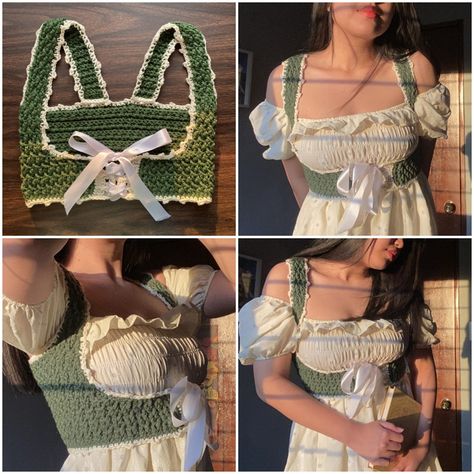 Crochet Corset Waist Belt, Crochet Patterns Corset, Clothes Sale Ideas, Underbust Crochet Corset Pattern, Crochet For Hot Weather, Crochet Projects Alternative, How To Crochet A Corset, Crochet Stays Corset, Crochet Hip Bag Free Pattern