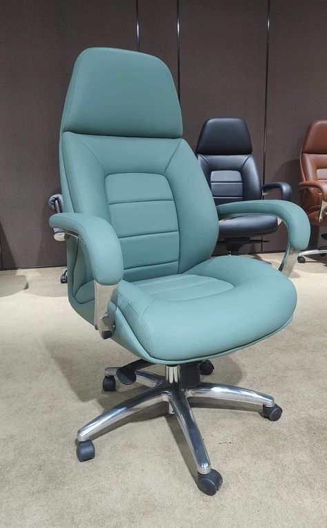 Corporate sector office chairs, Visitors chairs Office Boss Chair, Chair Restaurant, Boss Chair, Computer Desk Setup, Office Chair Design, Desk Setup, Office Chairs, Blue Colour, Computer Desk