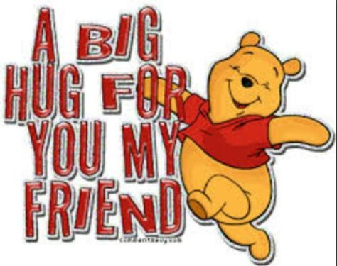 A big hug... Big Hug Gif, Pooh Wisdom, Animated Expressions, Big Hugs For You, Hug Pictures, Hug Images, Morning Hugs, Hug Gif, Hugs And Kisses Quotes