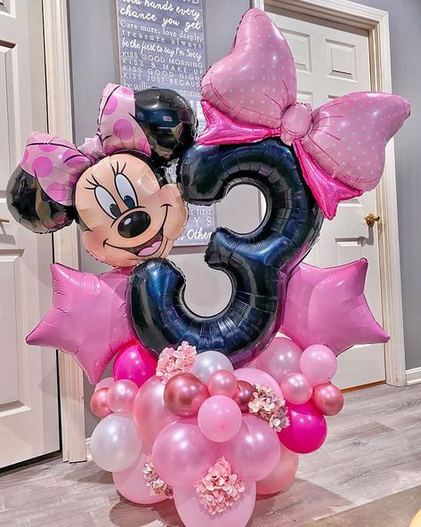 Γενέθλια Mickey Mouse, Minnie Mouse Birthday Theme, Minnie Mouse Decorations, Minnie Mouse Party Decorations, Minnie Mouse Theme Party, Minnie Mouse Balloons, Twodles Birthday, Minnie Mouse Birthday Party Decorations, Mickey Mouse Themed Birthday Party