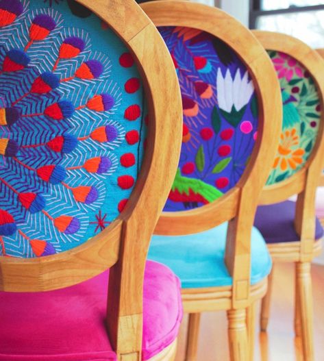 This Dining Chairs item by CheekyChairsDesign has 21 favorites from Etsy shoppers. Ships from Wheaton, IL. Listed on Dec 18, 2023 Colorful Armchair, Eclectic Dining Room Ideas, Boho Chairs, Moroccan Chair, Colourful Armchairs, Boho Dining Chairs, Chic Dining Chairs, Embroidered Textiles, Lightweight Structure